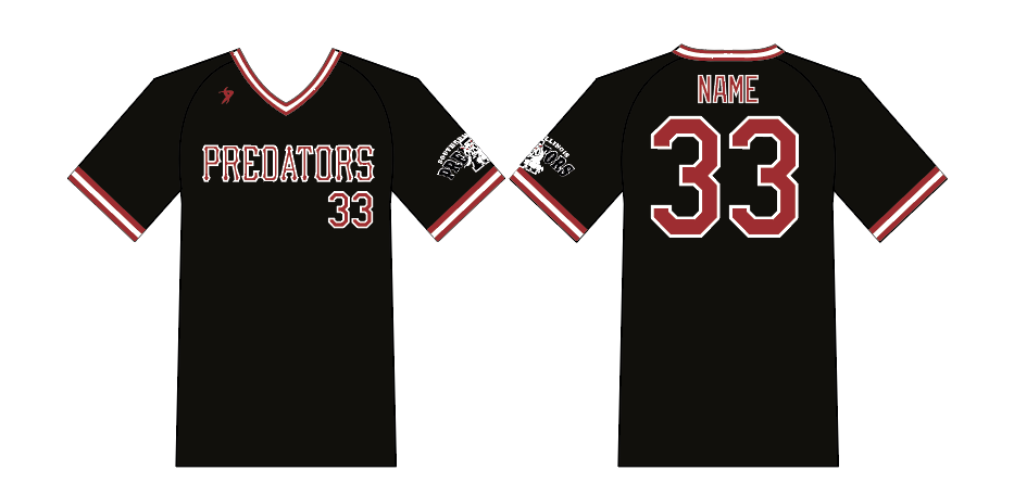 Predators Black Jersey Predators