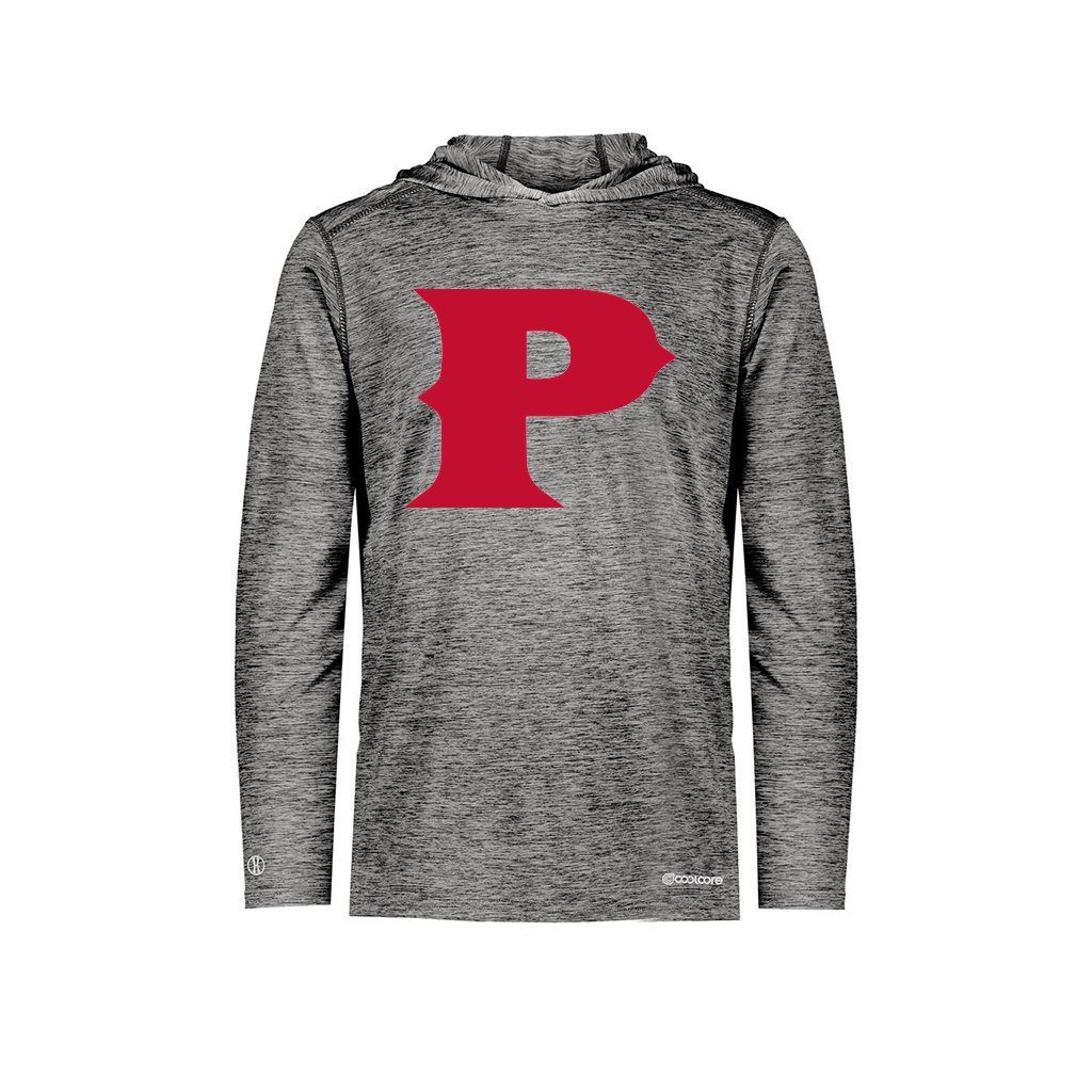 [FOLHCGBK-YS-LOGO1] Decker Youth Charge Hoodie (Youth S, Black, Logo 1)