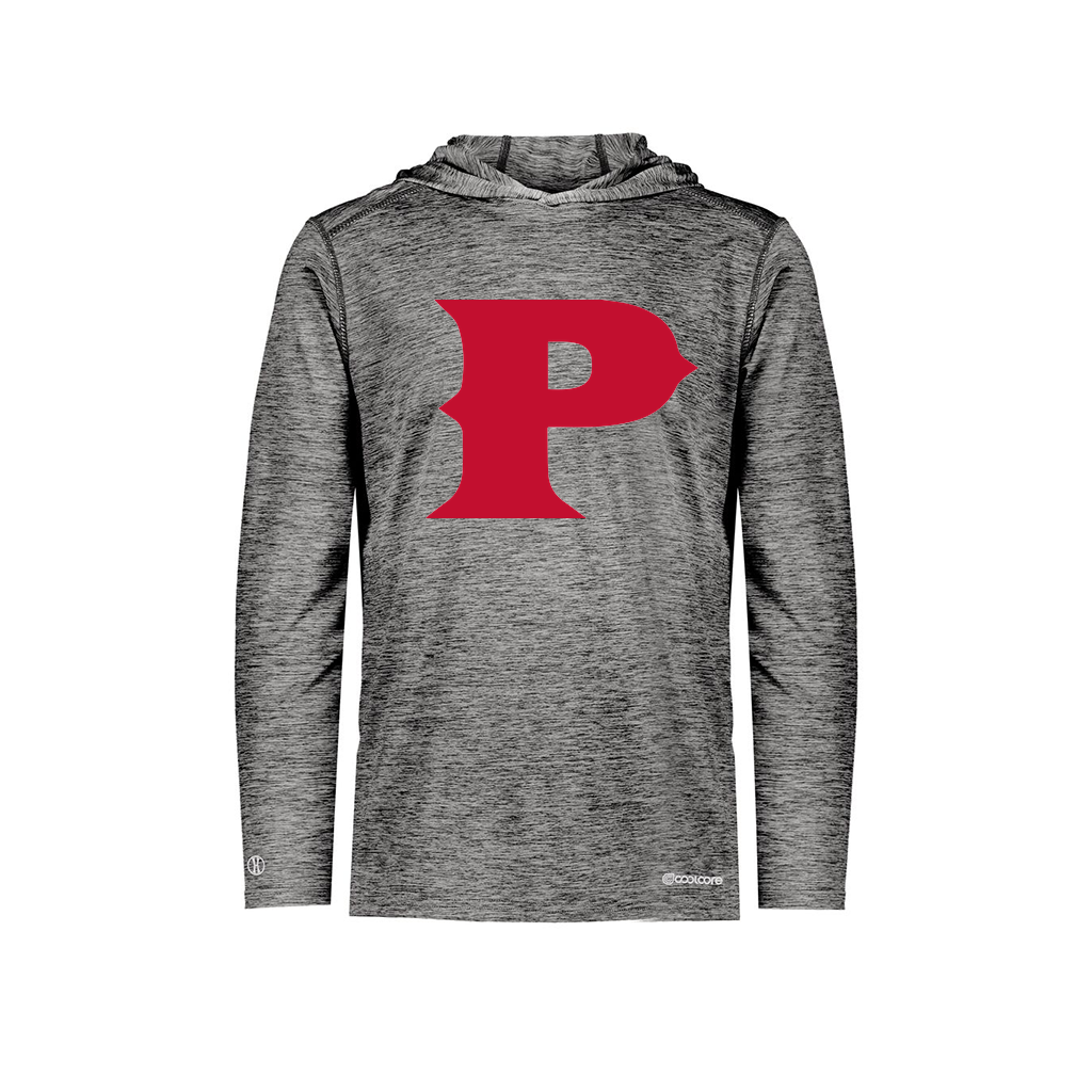 [FOLHCGBK-YS-LOGO1] Decker Youth Charge Hoodie (Youth S, Black, Logo 1)