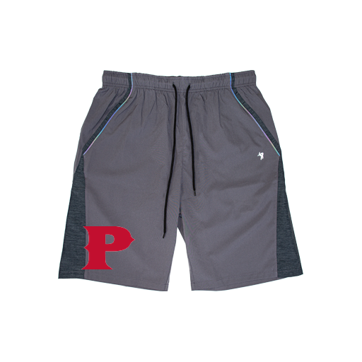 [DEC-ANGLE-SHORT-YXXS-BLK-LOGO1] Decker Shorts (Angle Shorts) (Youth XXS, Black, Logo 1)