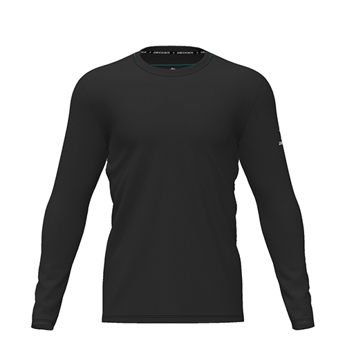 [FTLCDFBK-YXS-LOGO3] Dri Fit Performance T-Shirt (Youth XS, Black, Logo 3, Long Sleeve)