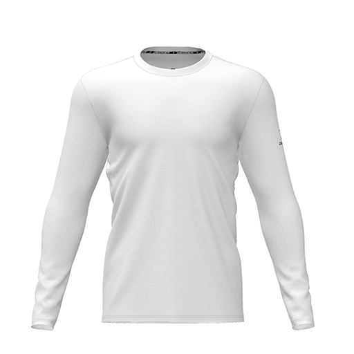 [FTLCDFWH-YXS-LOGO3] Dri Fit Performance T-Shirt (Youth XS, White, Logo 3, Long Sleeve)