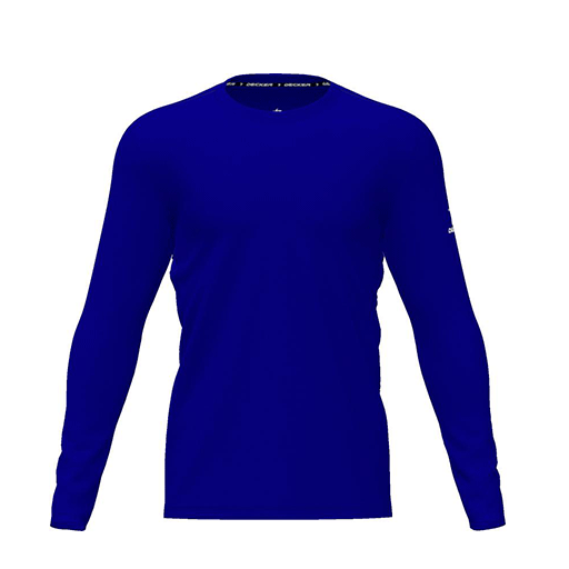 [FTLCDFRY-YXS-LOGO3] Dri Fit Performance T-Shirt (Youth XS, Royal, Logo 3, Long Sleeve)