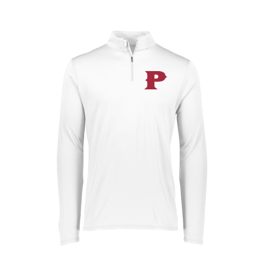 [2787.005.XS-LOGO1] Ladies Dri Fit 1/4 Zip Shirt (Female Adult XS, White, Logo 1)