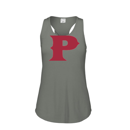 [3078.013.S-LOGO1] Ladies Tri Blend Tank Top (Female Adult S, Gray, Logo 1)