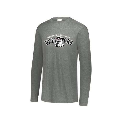 [FTLCUBGY-YS-LOGO2] Youth LS Ultra-blend T-Shirt (Youth S, Gray, Logo 2)