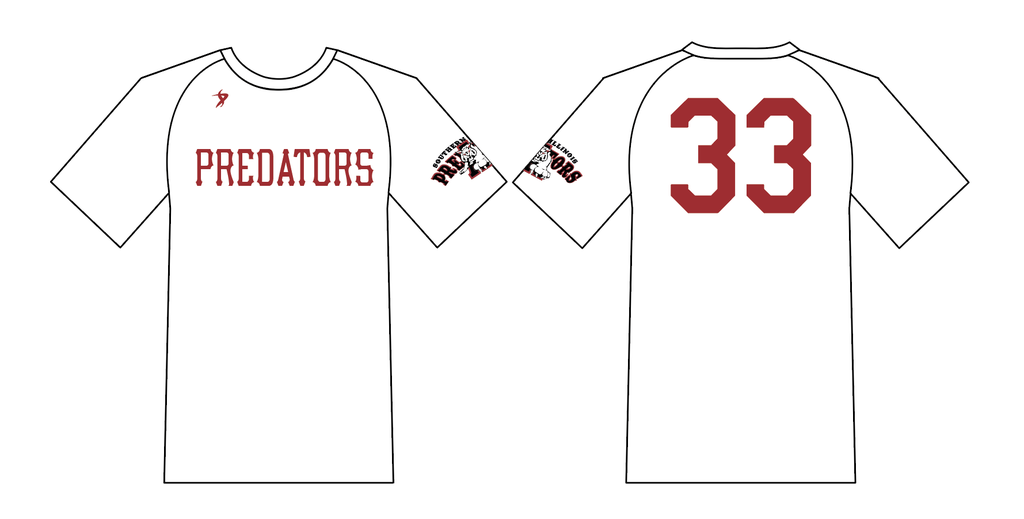 Predators - White Practice Jersey