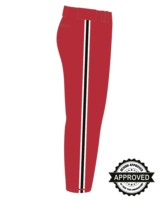 Predators - Red Baseball Pants (ProStride)